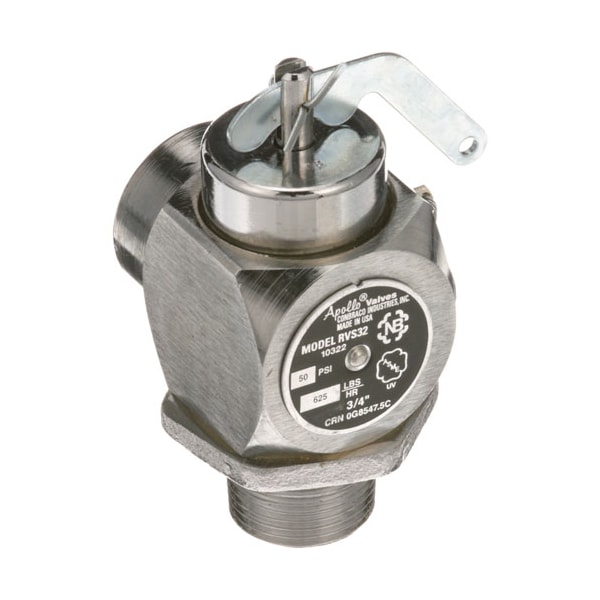 Valve, Steam Safety - 3/4", 50 Psi